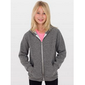 American Apparel Youth Salt & Pepper Zip Hoody Jacket